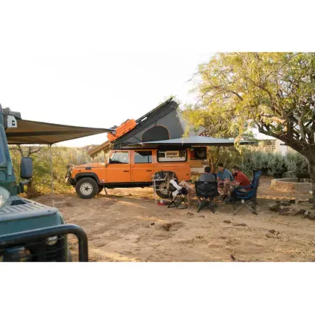 Support d'auvent 270° gauche pour toit relevable Alu-Cab Land Rover Defender Alu-Cab